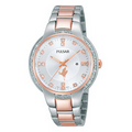 Pulsar Night Out Women's Two Tone Bracelet Watch - Rose Gold
